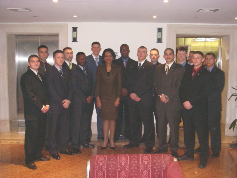 jordan: president george bush  visits